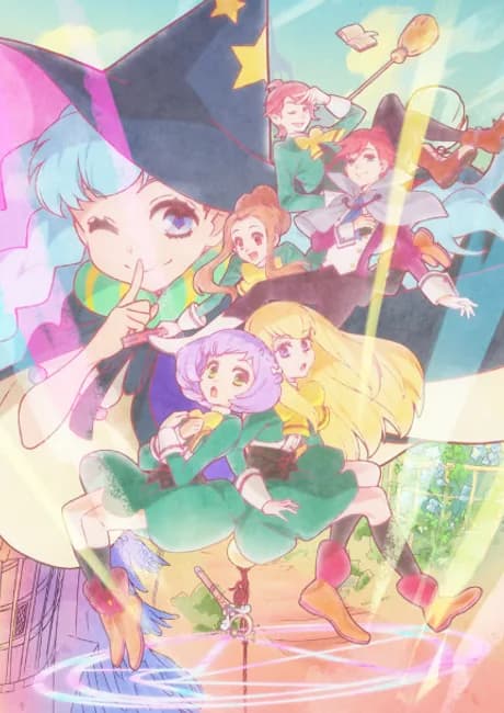 Okładka: Mahoutsukai ni Narenakatta Onnanoko no Hanashi.