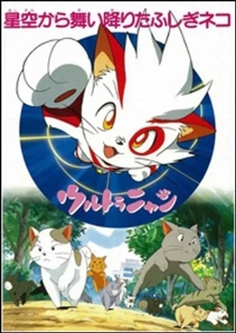 Okładka: Ultra Nyan: Hoshizora kara Maiorita Fushigi Neko