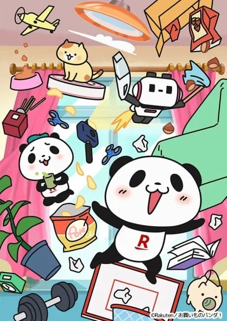 Okładka: Okaimono Panda!