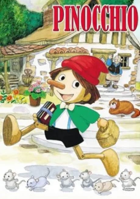 Okładka: Pinocchio yori Piccolino no Bouken