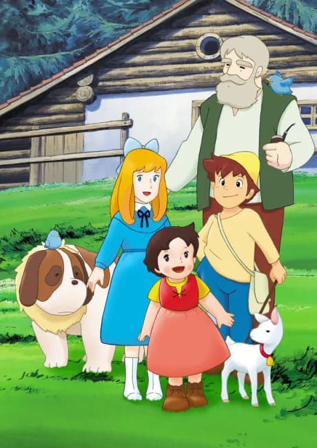 Okładka: Alps no Shoujo Heidi