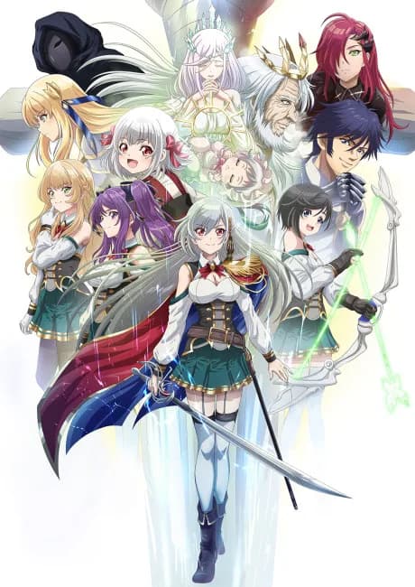 Okładka: Eiyuu-ou, Bu wo Kiwameru Tame Tenseisu: Soshite, Sekai Saikyou no Minarai Kishi♀