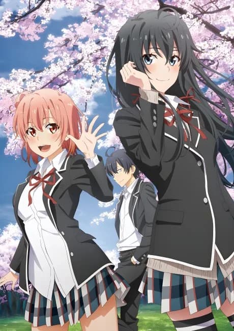 Okładka: Yahari Ore no Seishun Love Come wa Machigatteiru. Kan: Dakara, Shishunki wa Owarazu ni, Seishun wa Tsuzuiteiku.