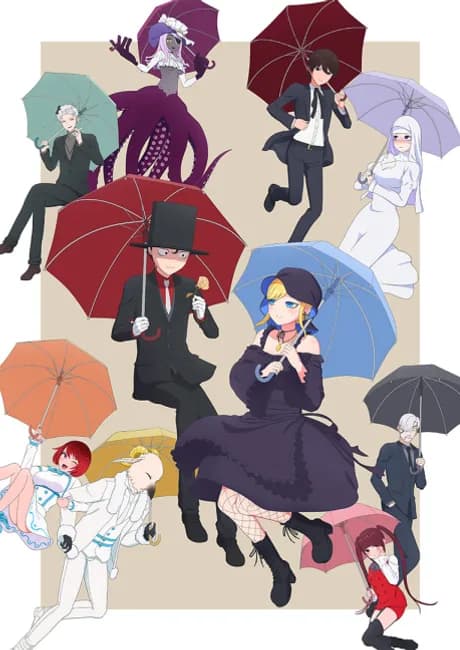 Okładka: Shinigami Bocchan to Kuro Maid 2nd Season