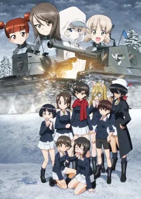 Okładka: Girls und Panzer: Saishuushou 4