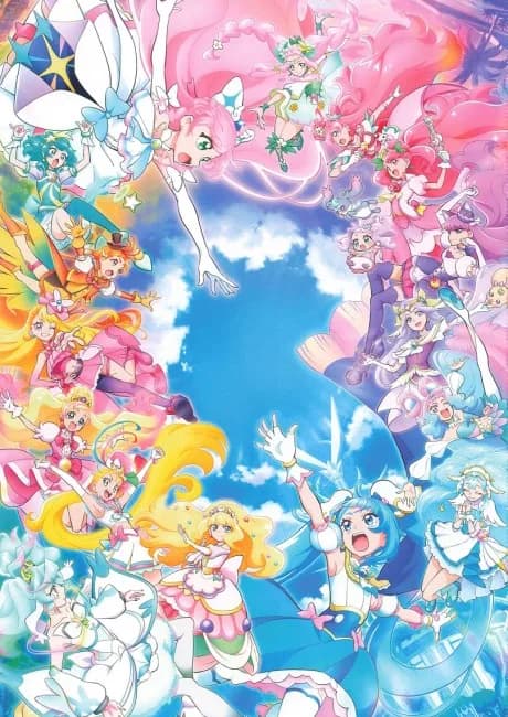 Okładka: Precure All Stars F
