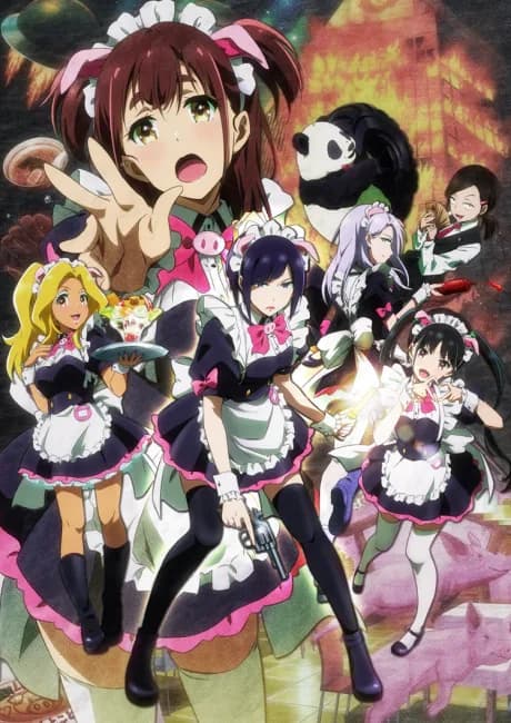 Okładka: Akiba Meido Sensou