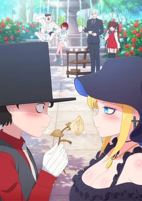 Okładka: Shinigami Bocchan to Kuro Maid