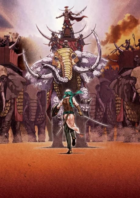 Okładka: Journey: Taiko Arabia Hantou de no Kiseki to Tatakai no Monogatari