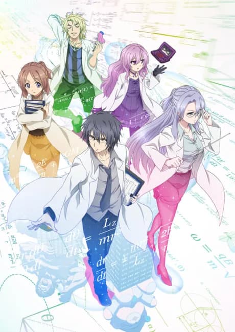 Okładka: Rikei ga Koi ni Ochita no de Shoumei shitemita.