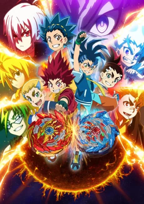 Okładka: Beyblade Burst Sparking