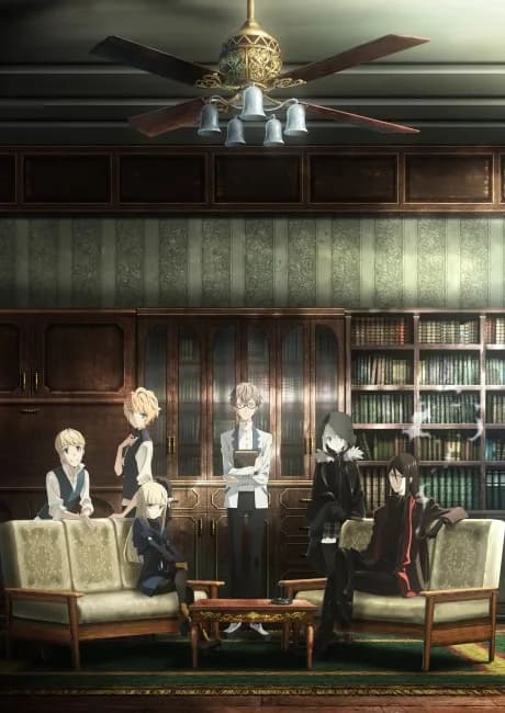 Okładka: Lord El-Melloi II-sei no Jikenbo: "Rail Zeppelin" Grace note - Hakamori to Neko to Majutsu-shi