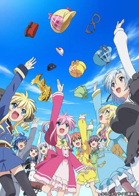 Okładka: Tantei Opera Milky Holmes: Psycho no Aisatsu