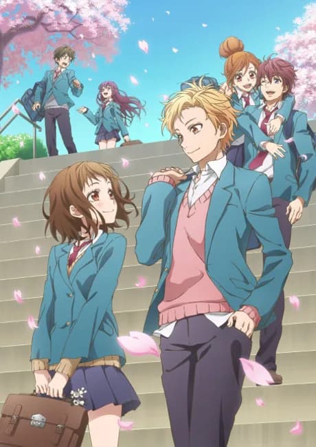 Okładka: Itsudatte Bokura no Koi wa 10 cm Datta.