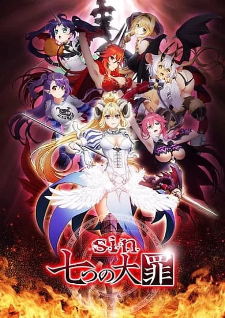 Okładka: sin: Nanatsu no Taizai Zange-roku