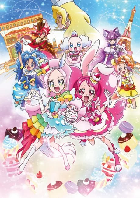 Okładka: Kirakira☆Precure a la Mode: Paris to! Omoide no Mille-Feuille!