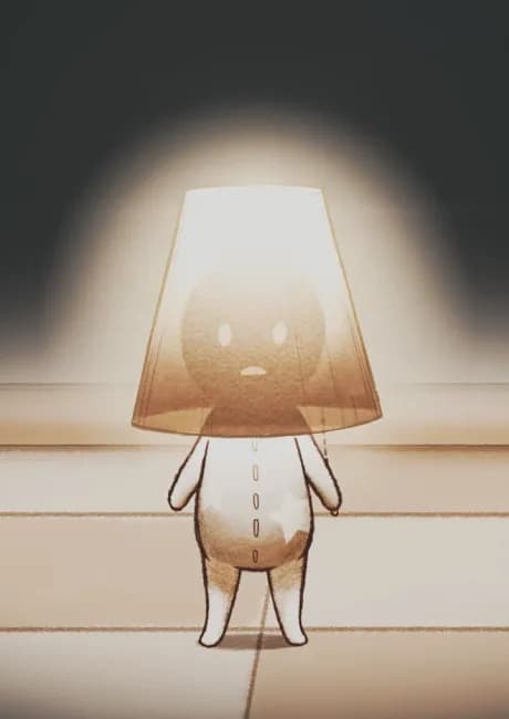 Okładka: The Lamp Man