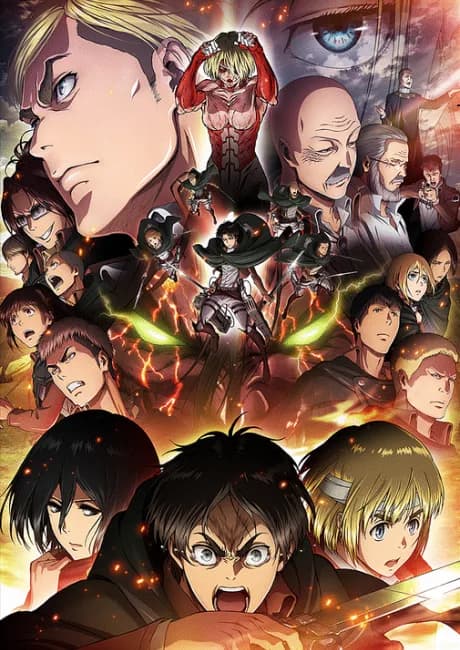 Okładka: Shingeki no Kyojin Kouhen: Jiyuu no Tsubasa