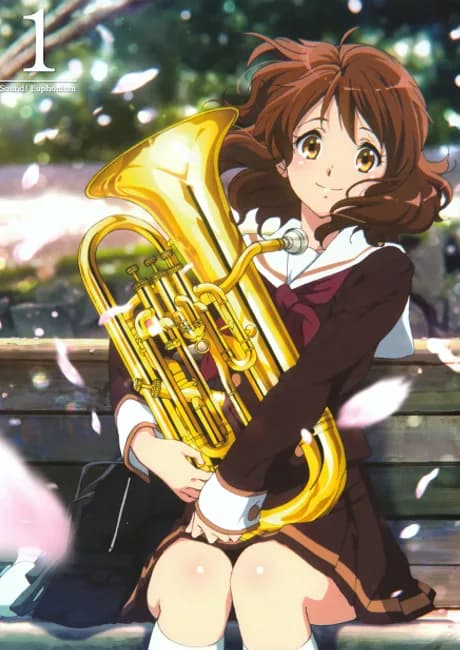 Okładka: Hibike! Euphonium: Suisougaku-bu no Nichijou