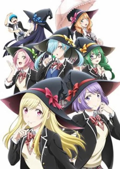Okładka: Yankee-kun na Yamada-kun to Megane-chan to Majo