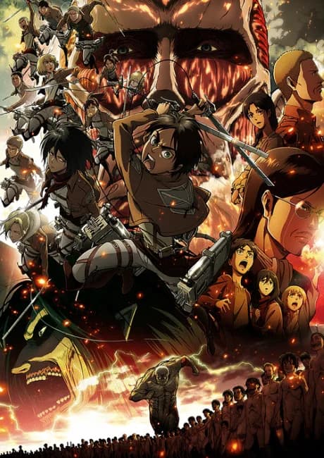 Okładka: Shingeki no Kyojin Zenpen: Guren no Yumiya