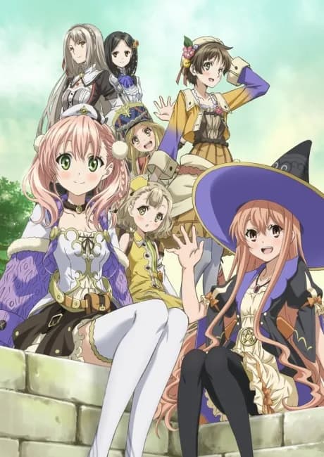 Okładka: Escha & Logy no Atelier: Tasogare no Sora no Renkinjutsushi
