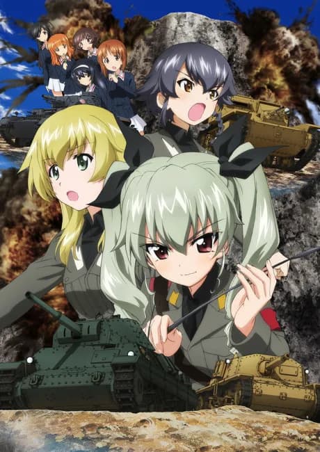 Okładka: Girls und Panzer: Kore ga Hontou no Anzio-sen Desu!
