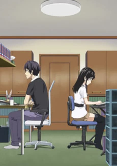 Okładka: Mangaka-san to Assistant-san to THE ANIMATION: Mini OVAs