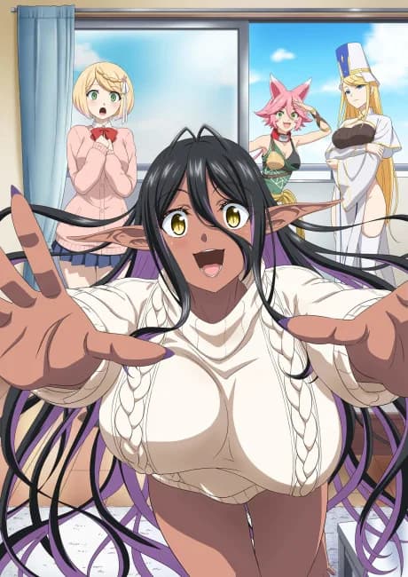 Okładka: Chotto dake Ai ga Omoi Dark Elf ga Isekai kara Oikakete Kita