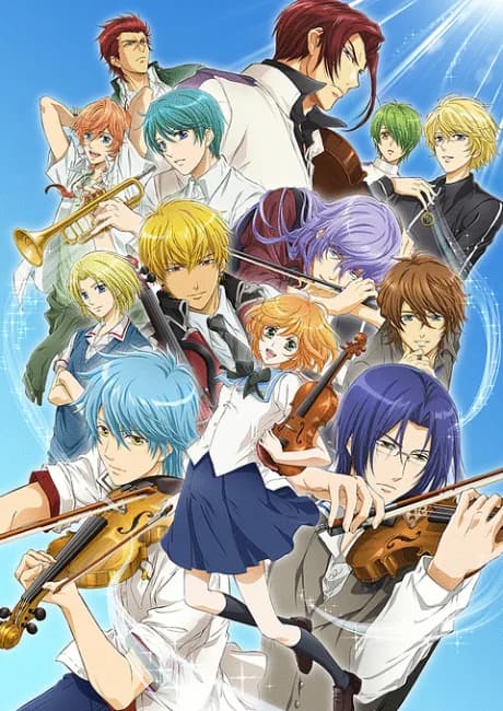 Okładka: Kiniro no Corda: Blue♪Sky