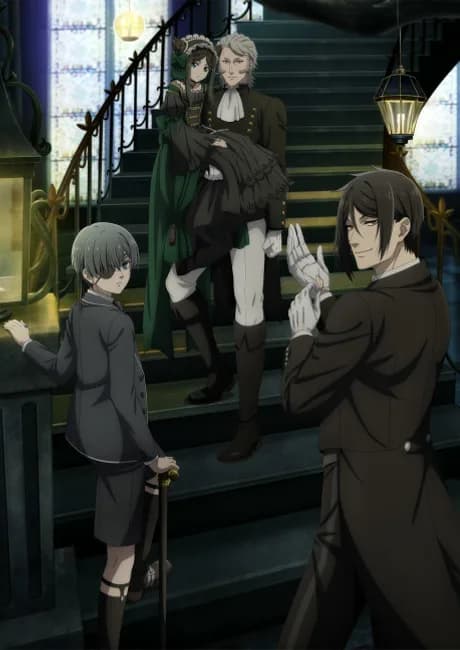 Okładka: Kuroshitsuji: Midori no Majo-hen