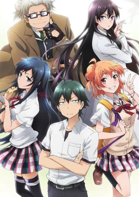 Okładka: Yahari Ore no Seishun Love Come wa Machigatteiru.: Kochira to Shite mo Karera Kanojora no Yukusue ni Sachi Ookaran Koto wo Negawazaru wo Enai.