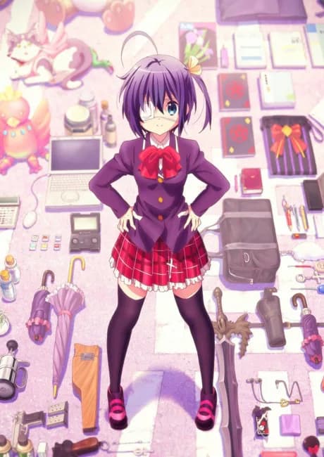 Okładka: Takanashi Rikka Kai: Chuunibyou demo Koi ga Shitai! Movie