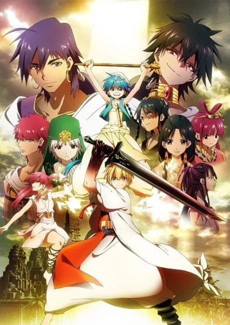 Okładka: Magi: The labyrinth of magic