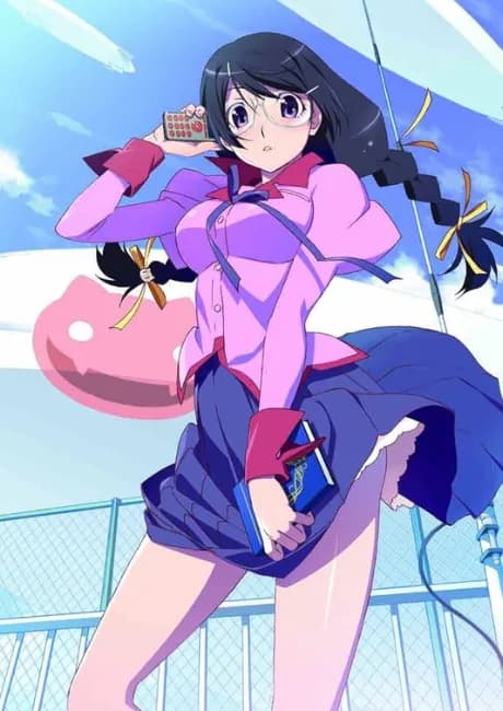 Okładka: Nekomonogatari (Kuro)