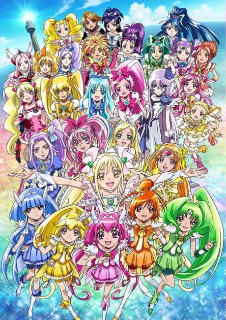 Okładka: Precure All Stars New Stage: Mirai no Tomodachi