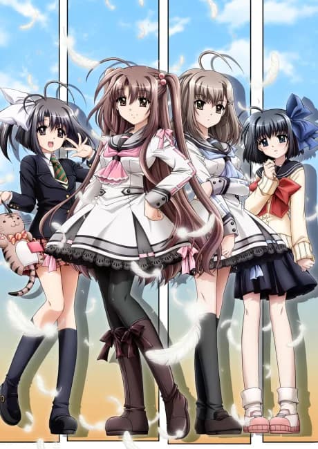 Okładka: Oretachi ni Tsubasa wa Nai: under the innocent sky.