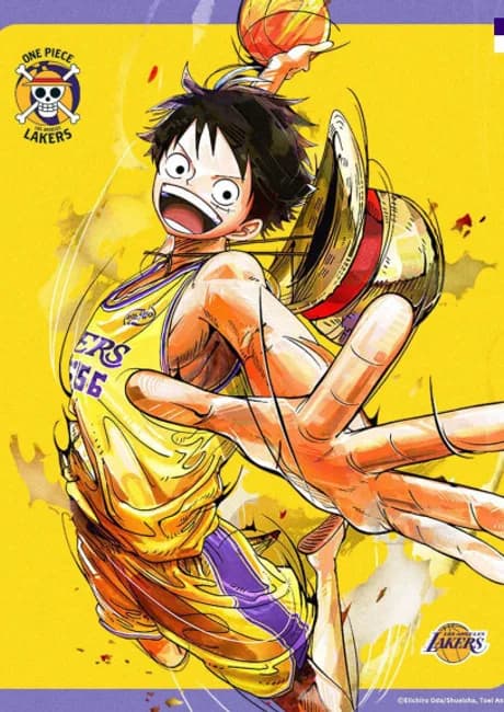 Okładka: LOS ANGELES LAKERS x ONE PIECE