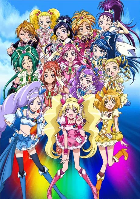Okładka: Precure All Stars DX: Minna Tomodachi☆Kiseki no Zenin Daishuugou!
