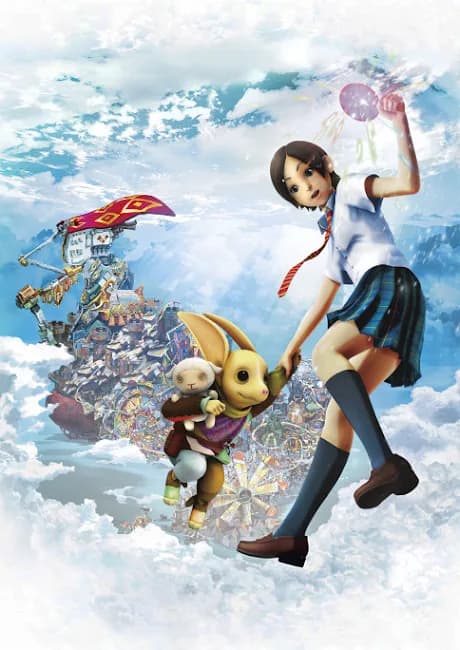 Okładka: Hottarake no Shima: Haruka to Mahou no Kagami