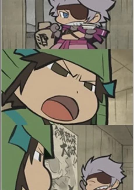 Okładka: Mini Sengoku BASARA: Chousokabe-kun to Mouri-kun