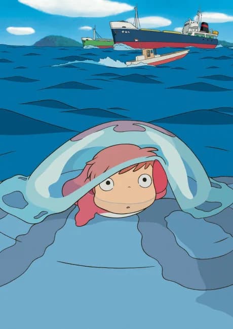 Okładka: Gake no Ue no Ponyo