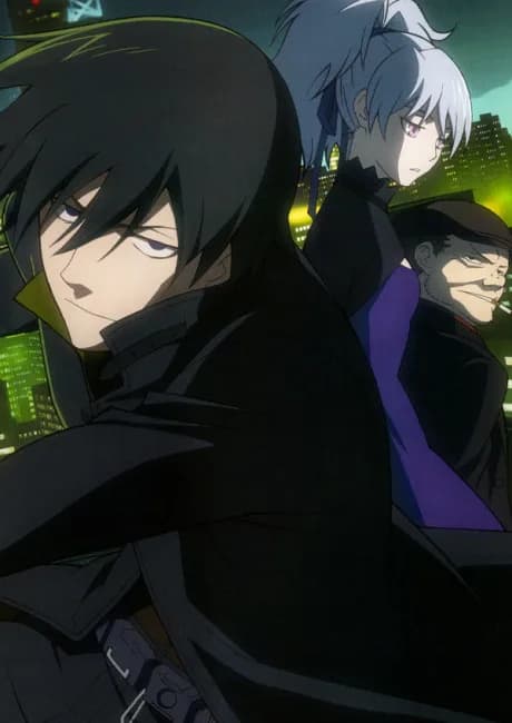 Okładka: DARKER THAN BLACK: Kuro no Keiyakusha - Sakura no Hana no Mankai no Shita