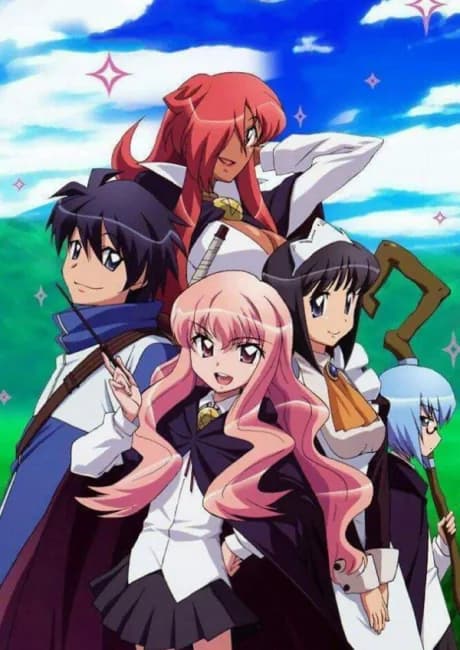 Okładka: Zero no Tsukaima