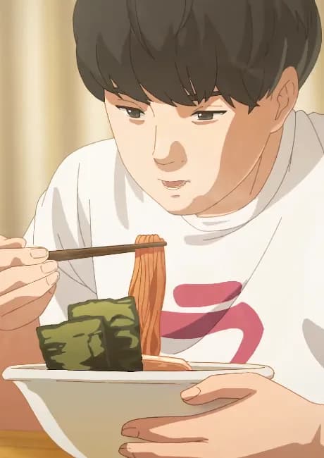 Okładka: Shinya Ramen no Yuuwaku: SUNTORY Karada wo Omou All-Free CM