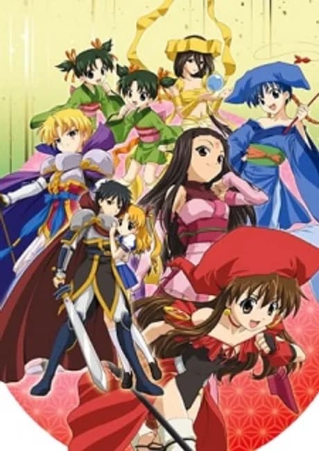 Okładka: Happy Seven: The TV Manga