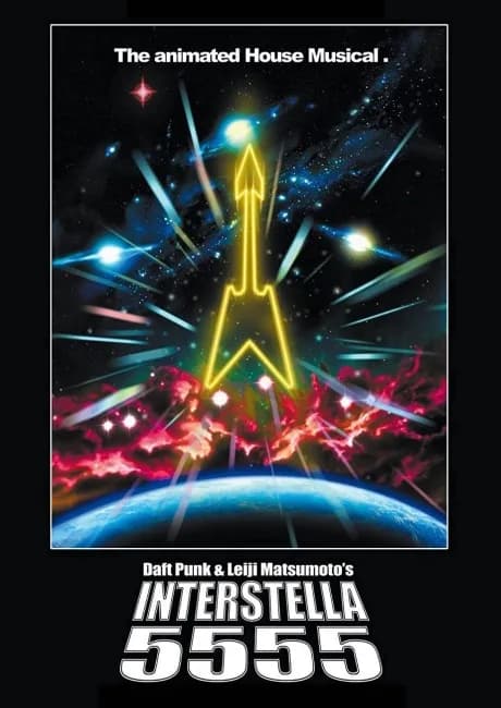 Okładka: Interstella 5555: THE 5TORY OF THE 5ECRET 5TAR 5YSTEM