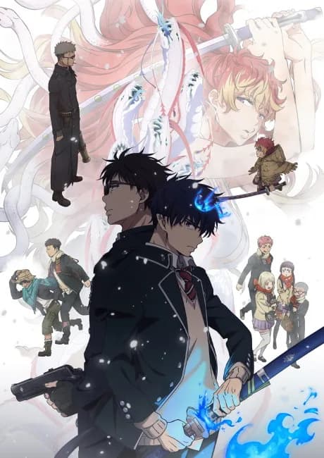 Okładka: Ao no Exorcist: Yuki no Hate-hen