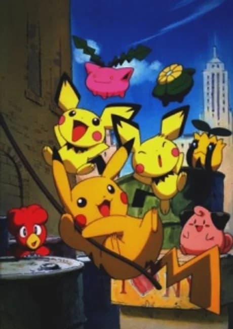 Okładka: Pichu to Pikachu