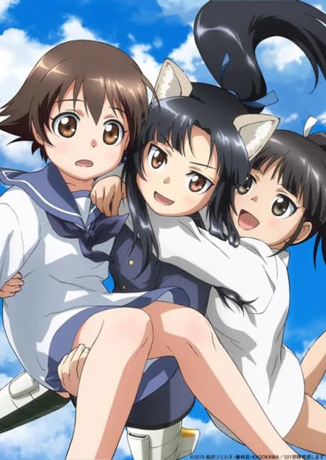 Okładka: Strike Witches: 501 Butai Hasshin Shimasu! Movie